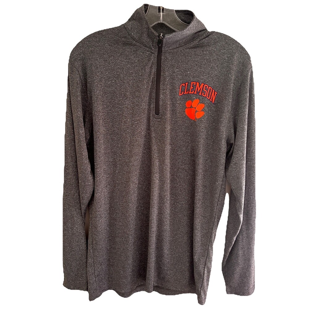 Clemson Tigers 1/4 Zip Women's Small 34/36 Performance Russell Athletics